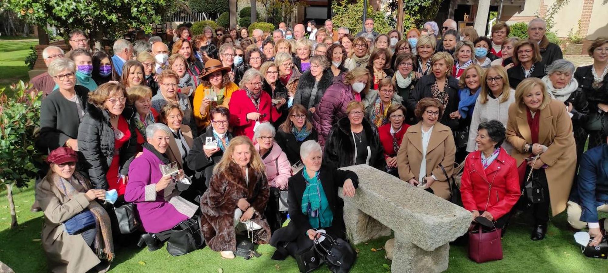 Las enfermeras homenajeadas en Toledo. 