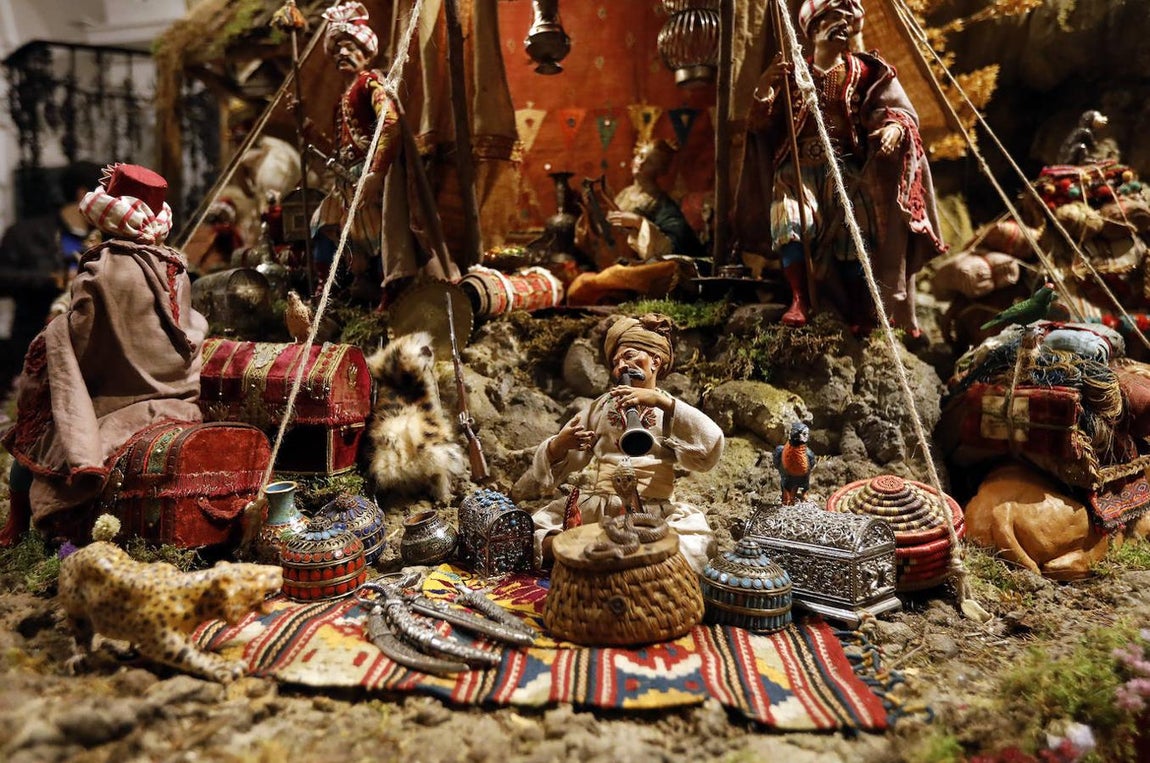 El belén napolitano de la ermita de la Alegría de Córdoba, en imágenes