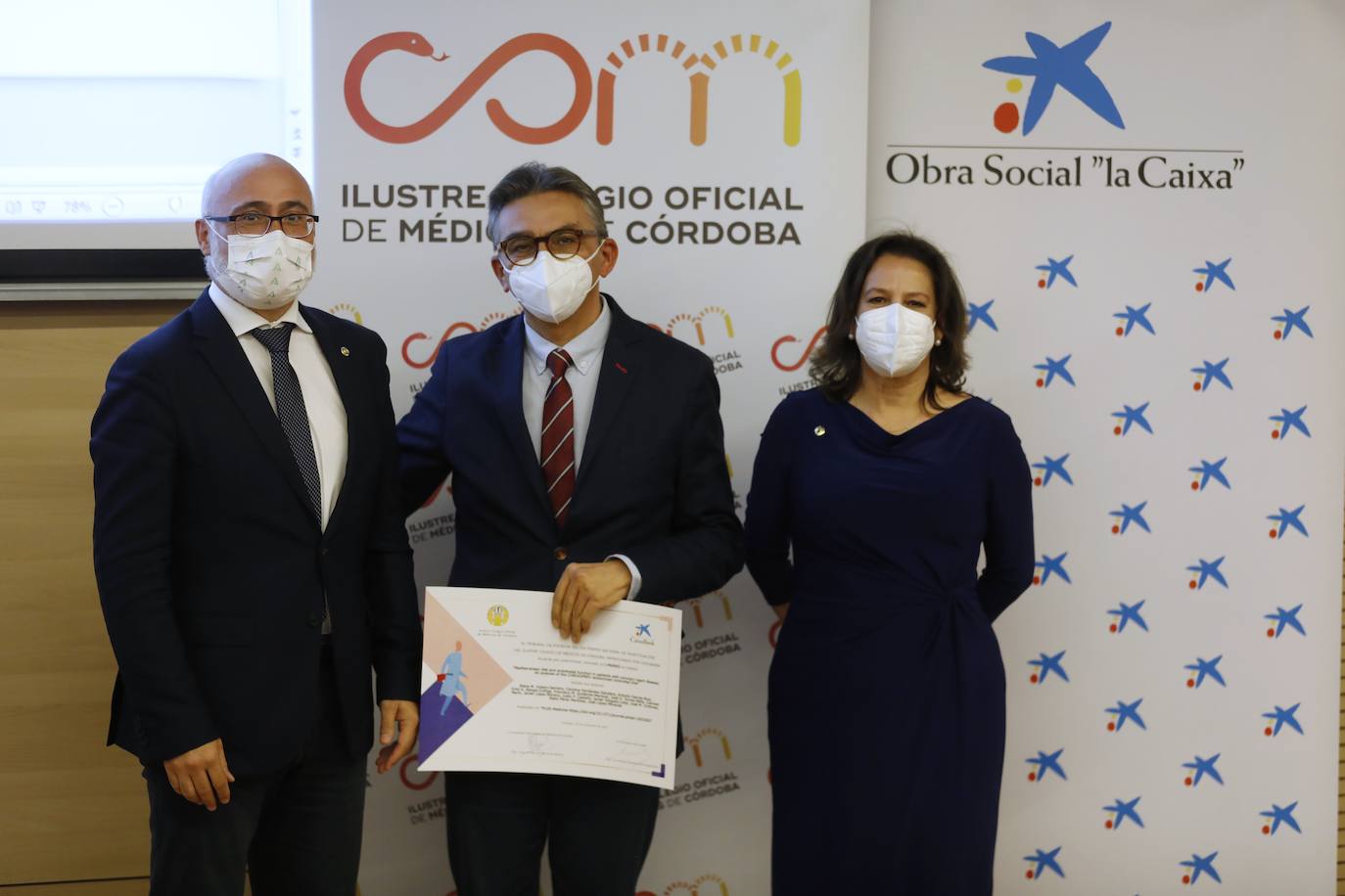 La entrega del Premio de Investigación del Colegio de Médicos de Córdoba, en imágenes