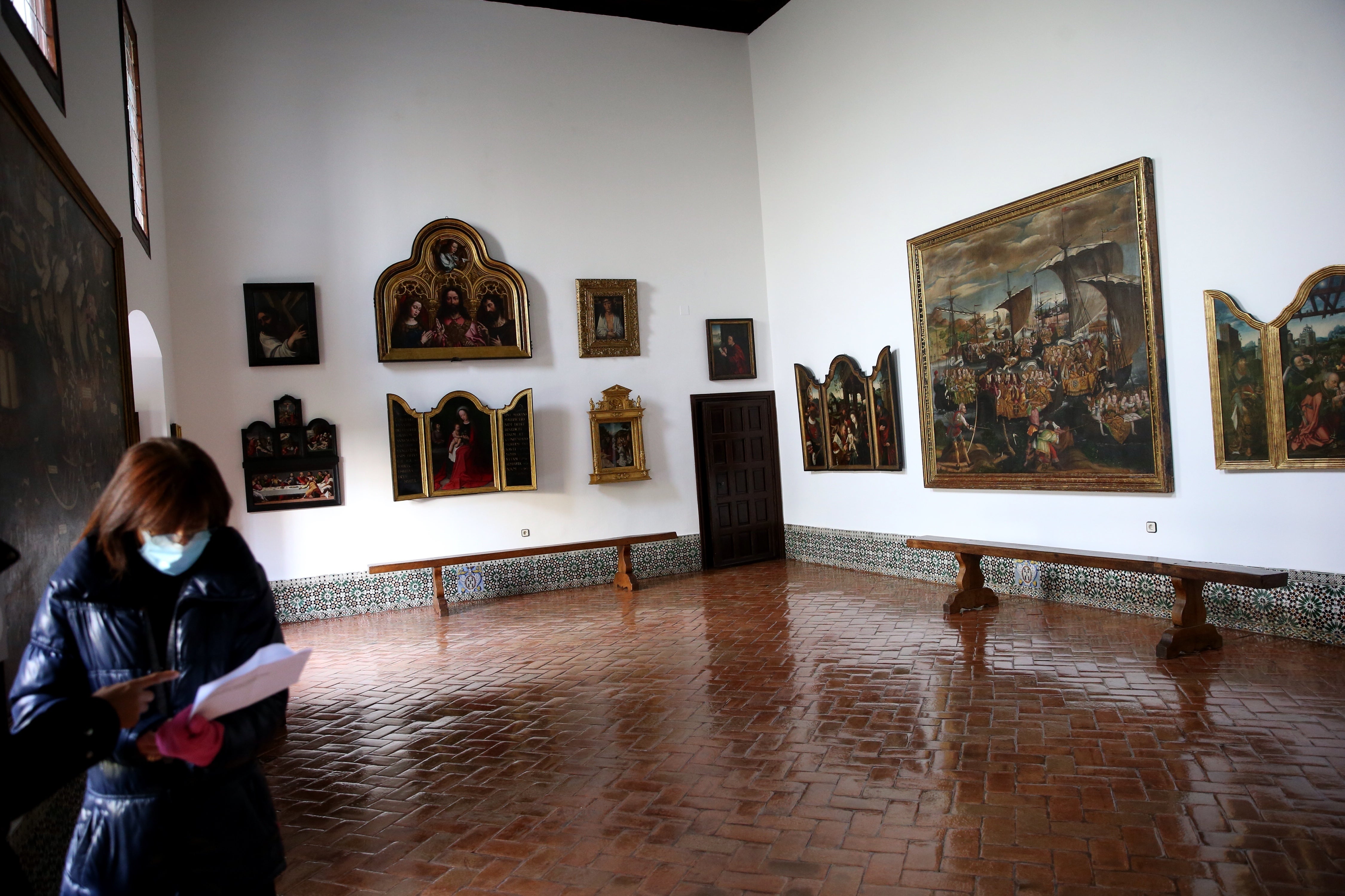 La Reina visita el Monasterio de las Descalzas Reales en su reapertura