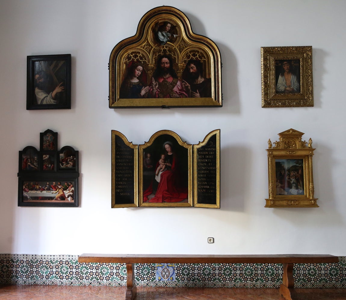 La Reina visita el Monasterio de las Descalzas Reales en su reapertura