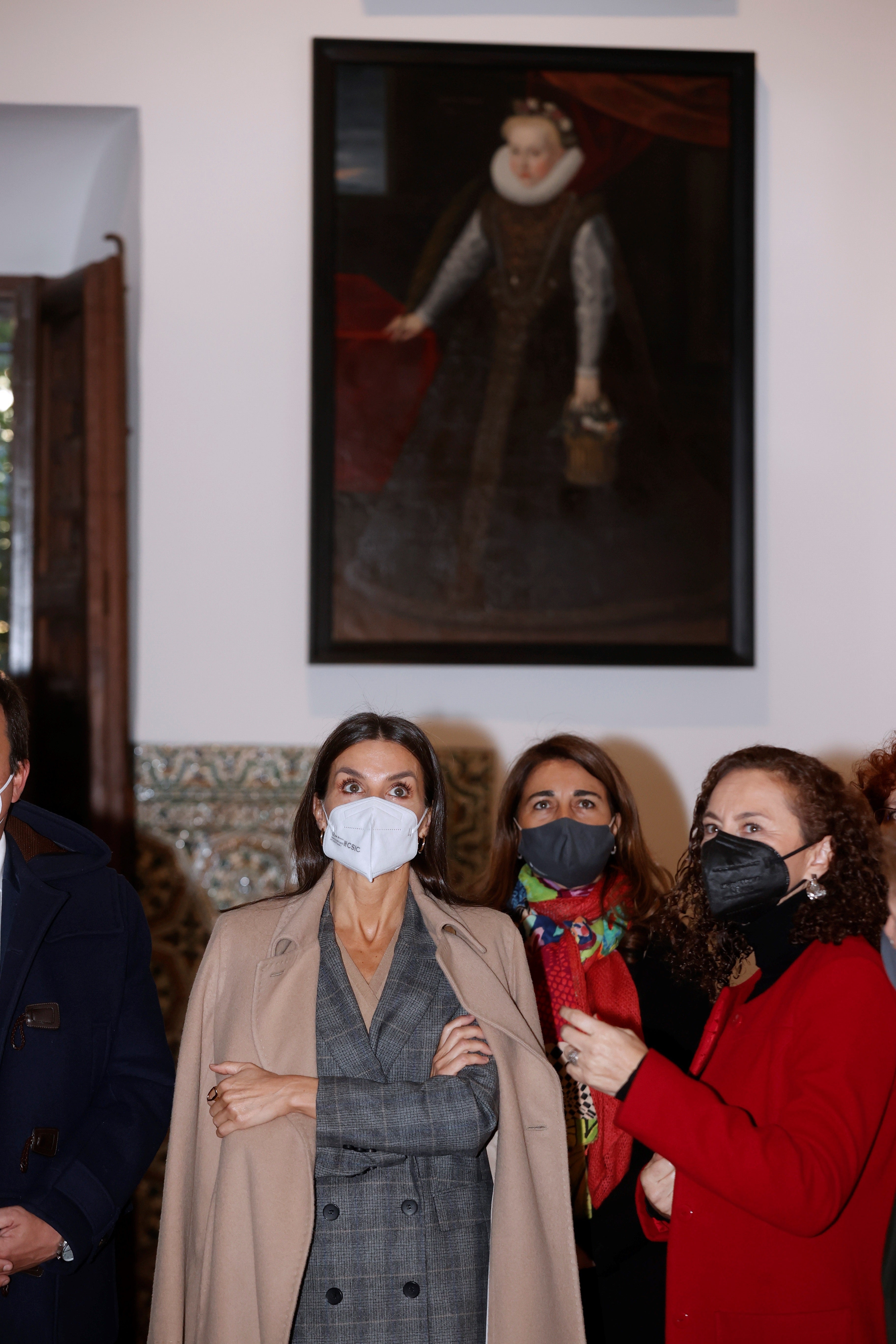 La Reina visita el Monasterio de las Descalzas Reales en su reapertura