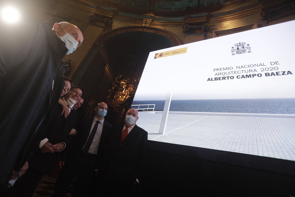 En imágenes: Alberto Campo Baeza recibe en Cádiz el Premio Nacional de Arquitectura