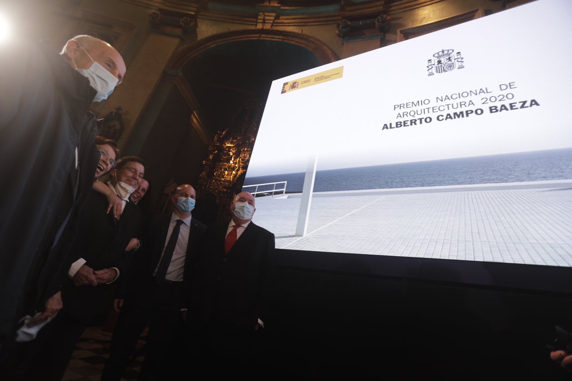 En imágenes: Alberto Campo Baeza recibe en Cádiz el Premio Nacional de Arquitectura
