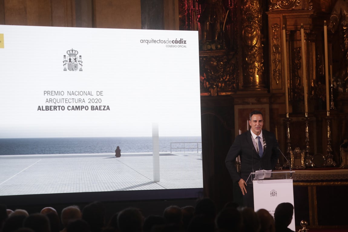 En imágenes: Alberto Campo Baeza recibe en Cádiz el Premio Nacional de Arquitectura