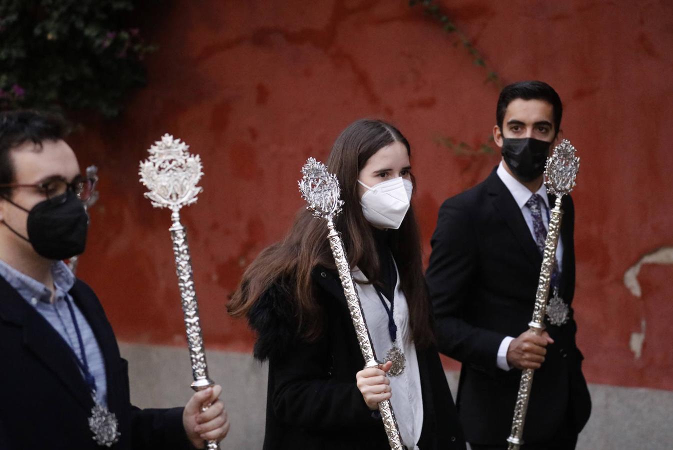 La procesión de la Inmaculada para la Vigilia de los Jóvenes en Córdoba, en imágenes