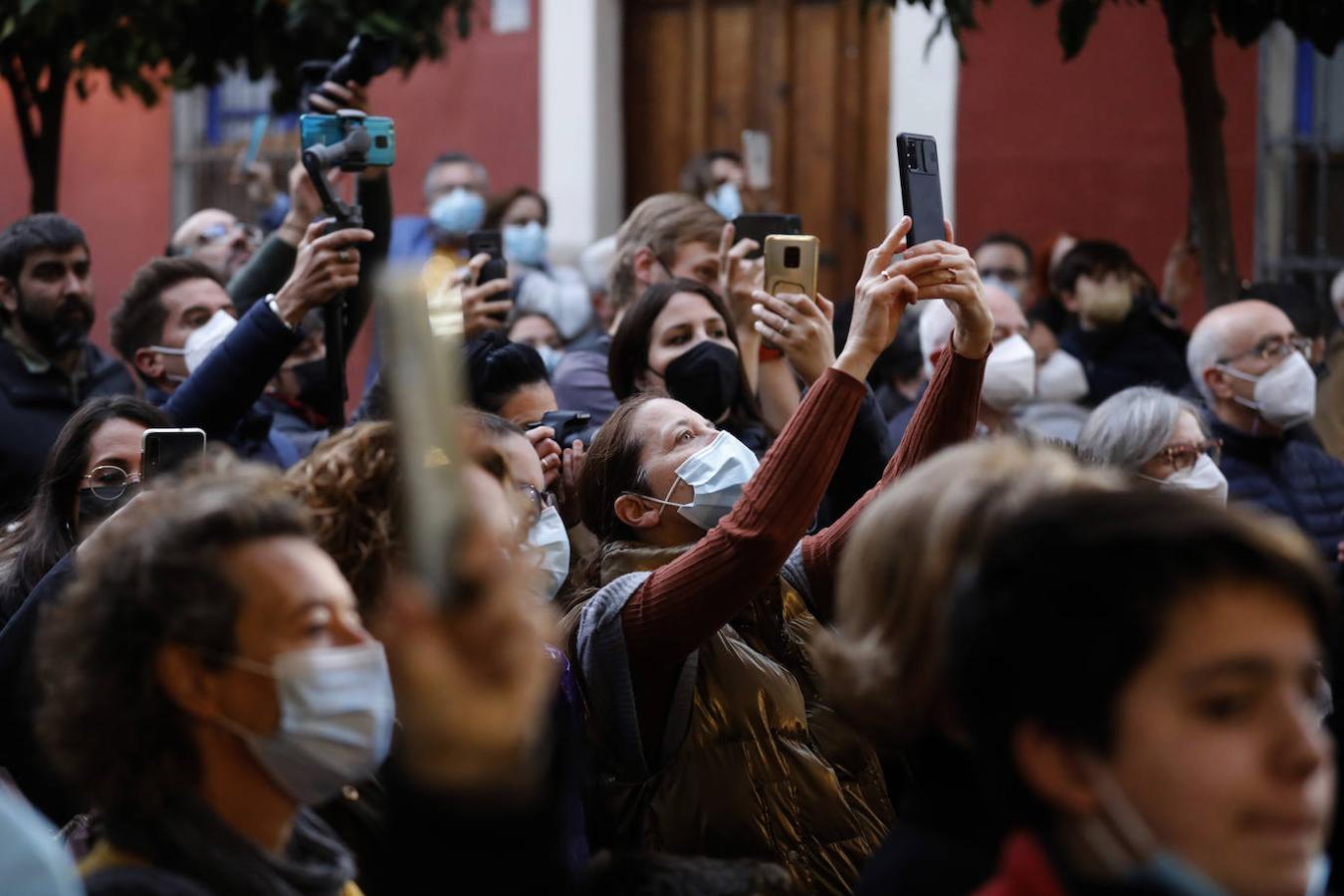 La procesión de la Inmaculada para la Vigilia de los Jóvenes en Córdoba, en imágenes