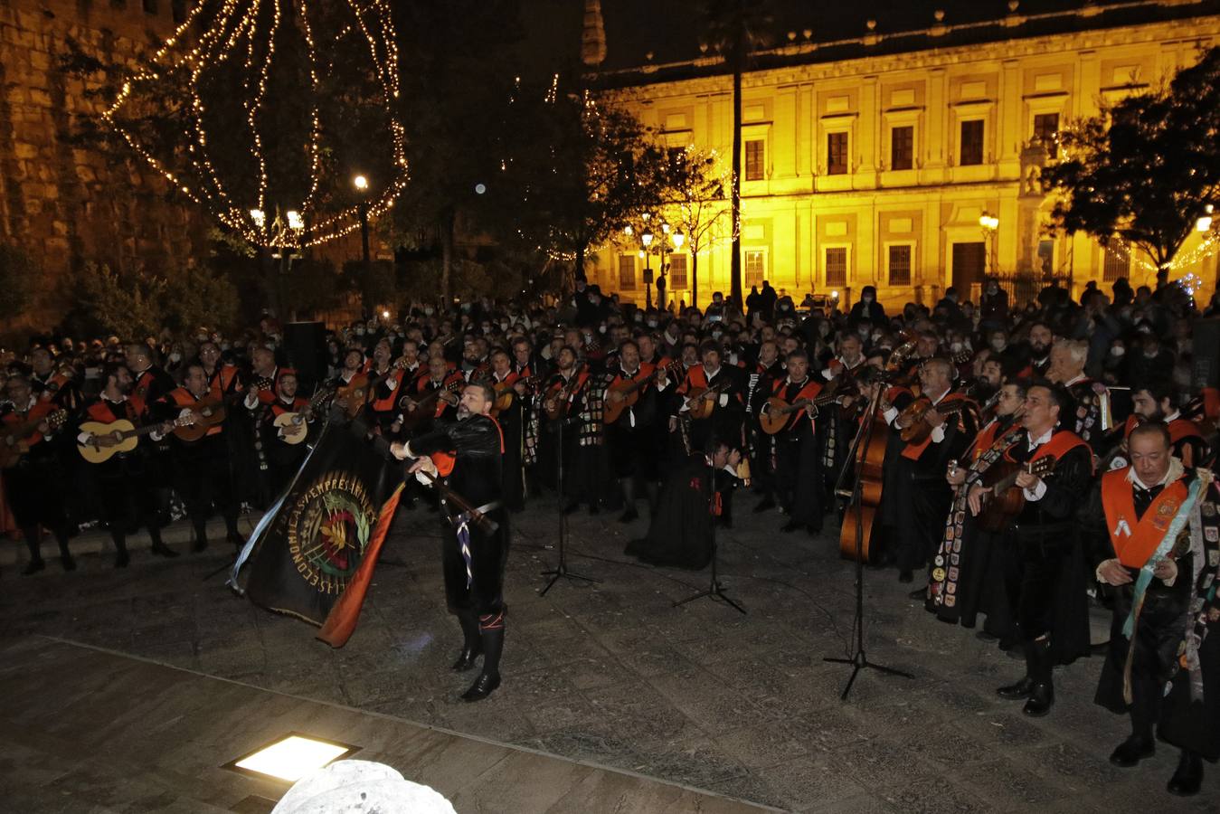 Las tunas le cantan a la Inmaculada