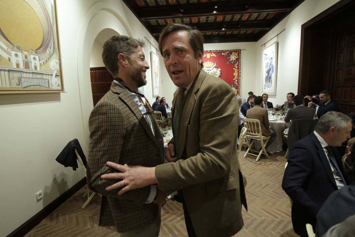 Almuerzo homenaje que la Real Maestranza ha dedicado a Curro Romero. JUAN FLORES