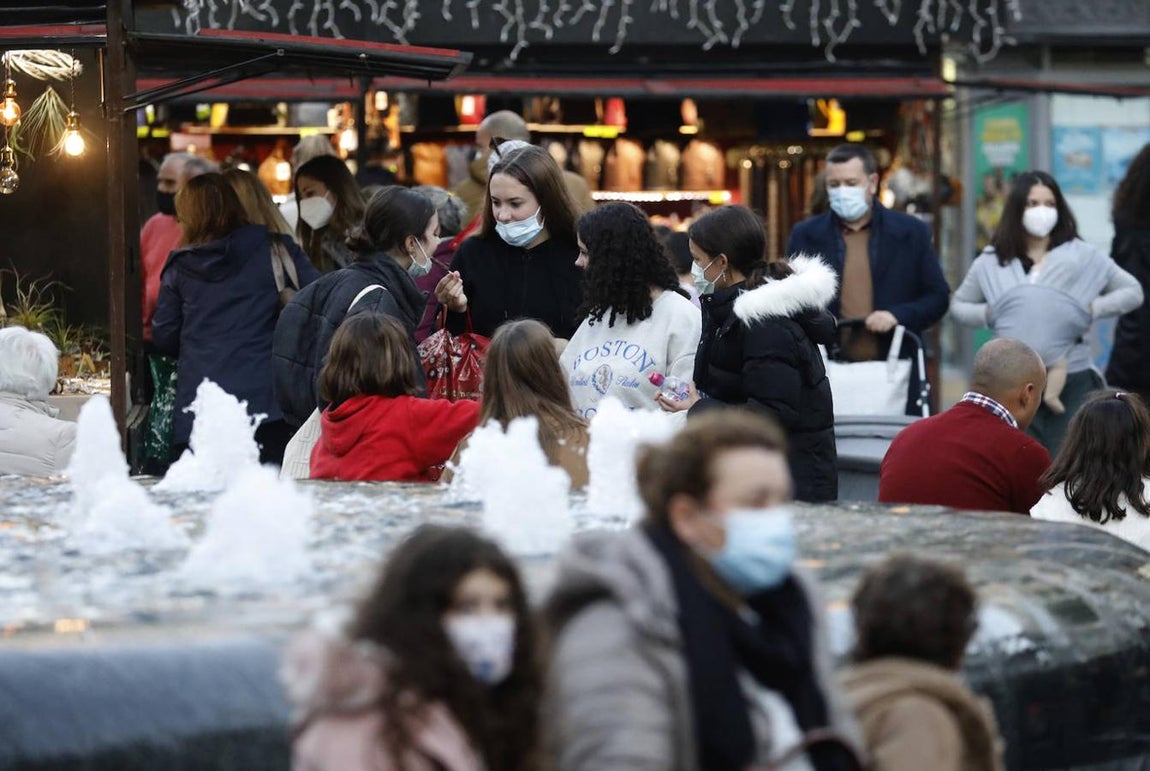 El ambiente prenavideño de Córdoba. en imágenes