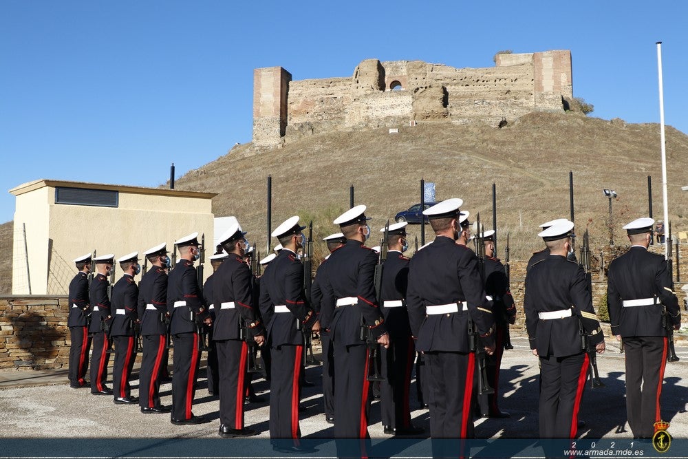 En imágenes: Honores al héroe de la Infantería de Marina Martín Álvarez