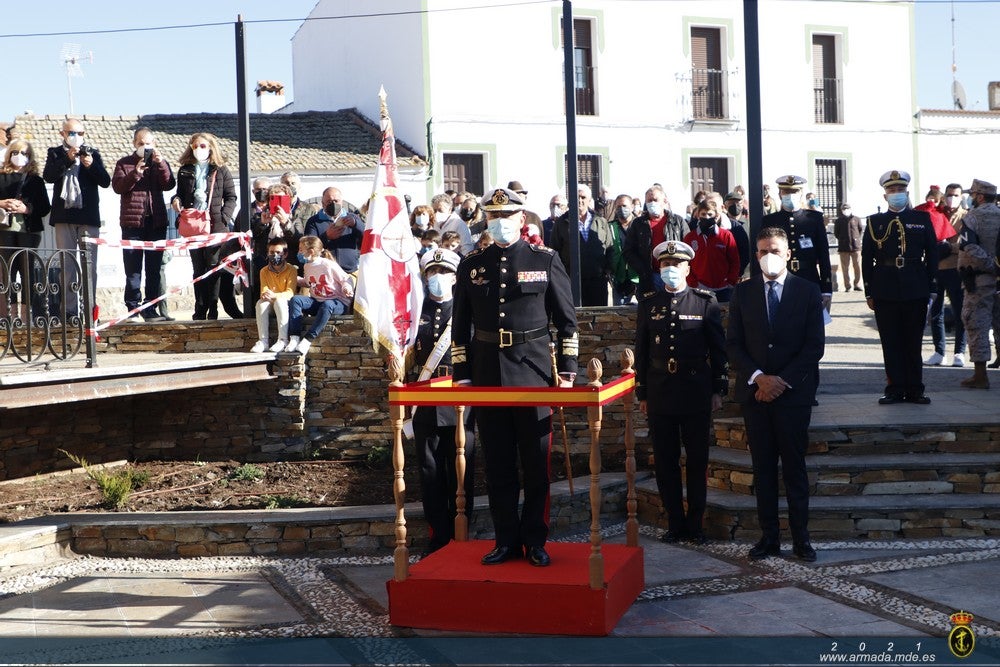 En imágenes: Honores al héroe de la Infantería de Marina Martín Álvarez