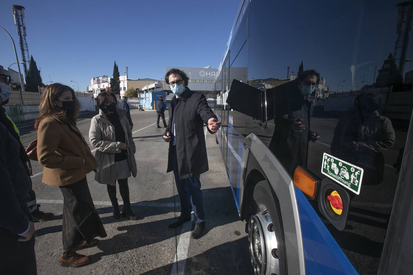 El nuevo autobús de hidrógeno de Córdoba, en imágenes