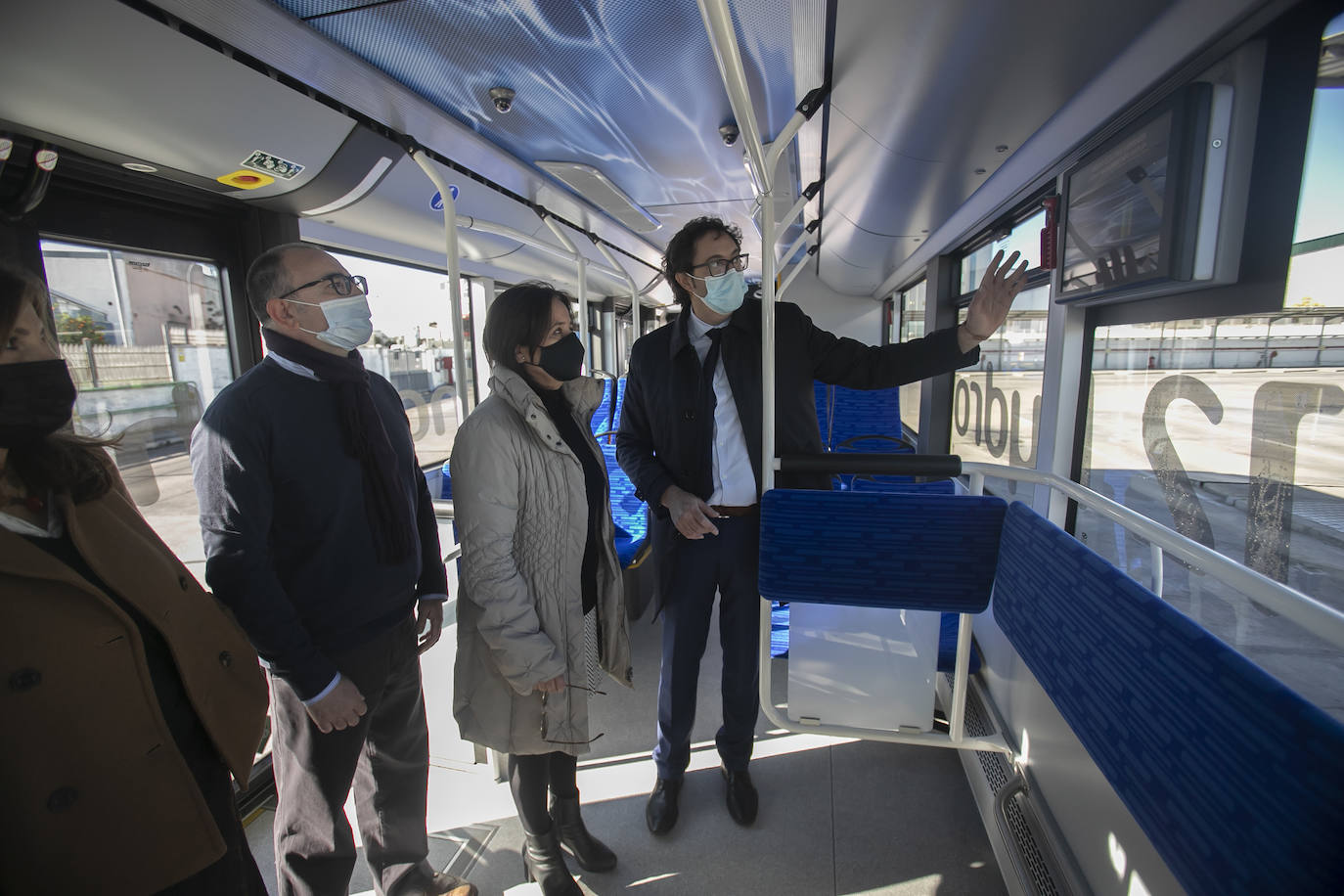 El nuevo autobús de hidrógeno de Córdoba, en imágenes