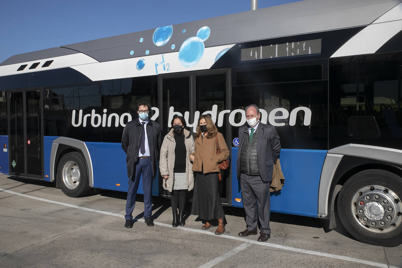 El nuevo autobús de hidrógeno de Córdoba, en imágenes