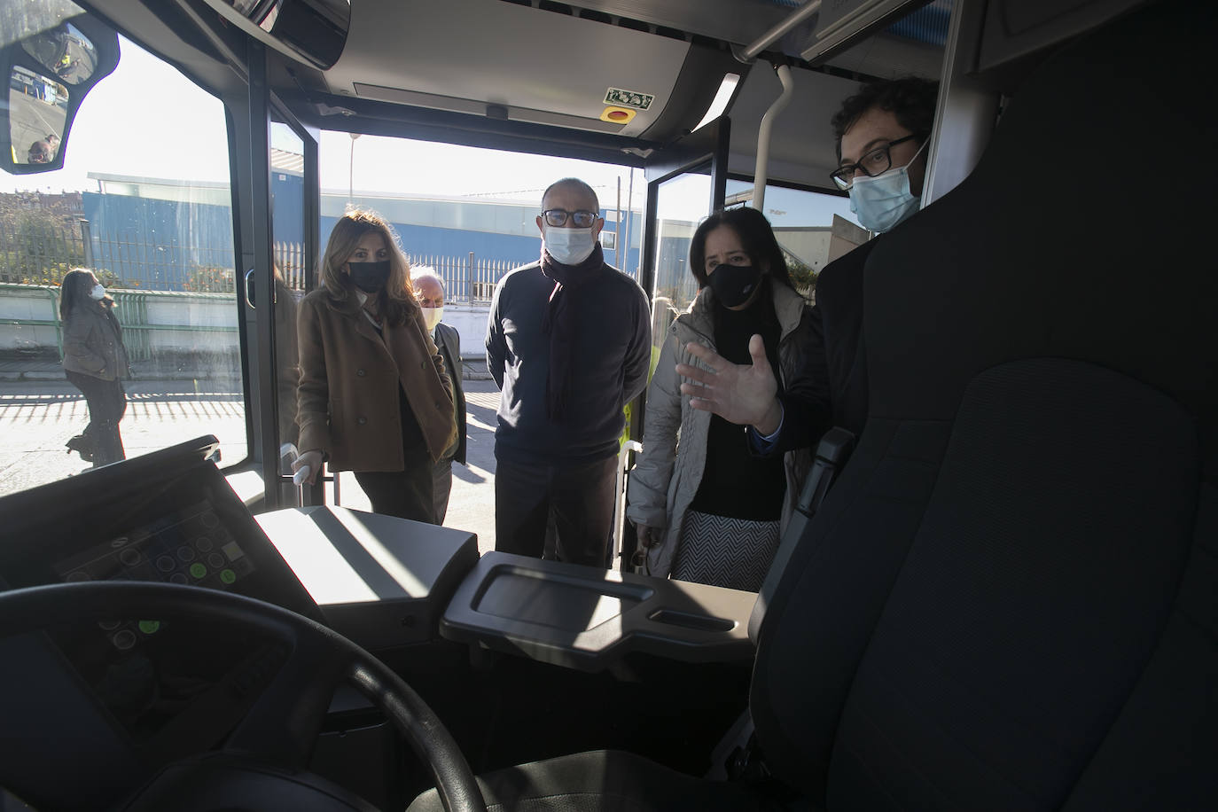 El nuevo autobús de hidrógeno de Córdoba, en imágenes