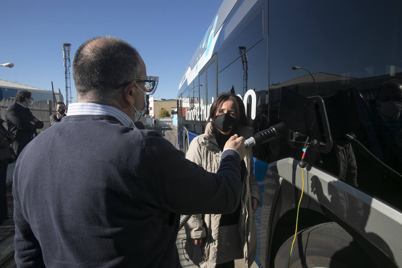 El nuevo autobús de hidrógeno de Córdoba, en imágenes