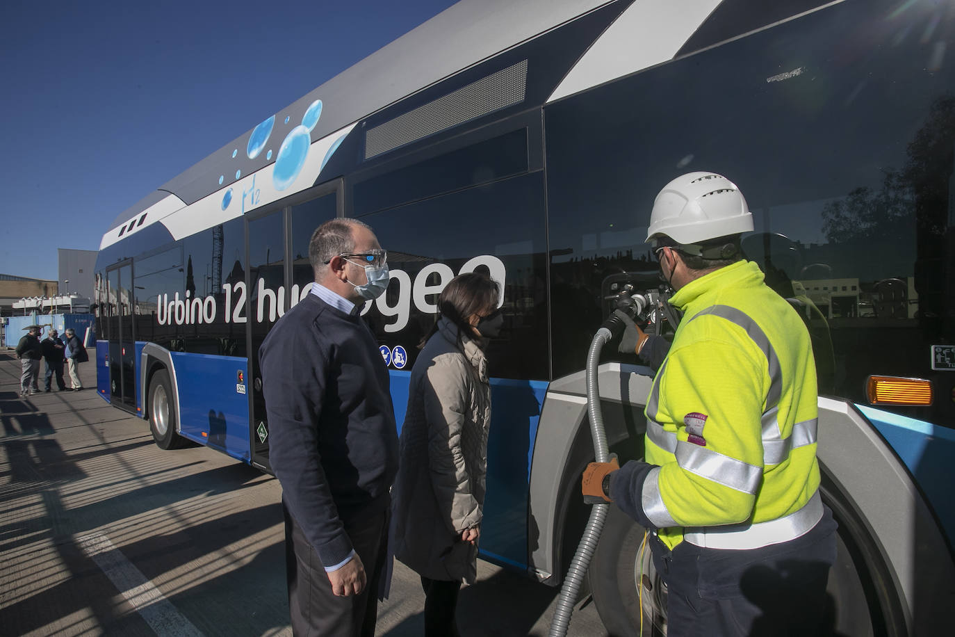 El nuevo autobús de hidrógeno de Córdoba, en imágenes