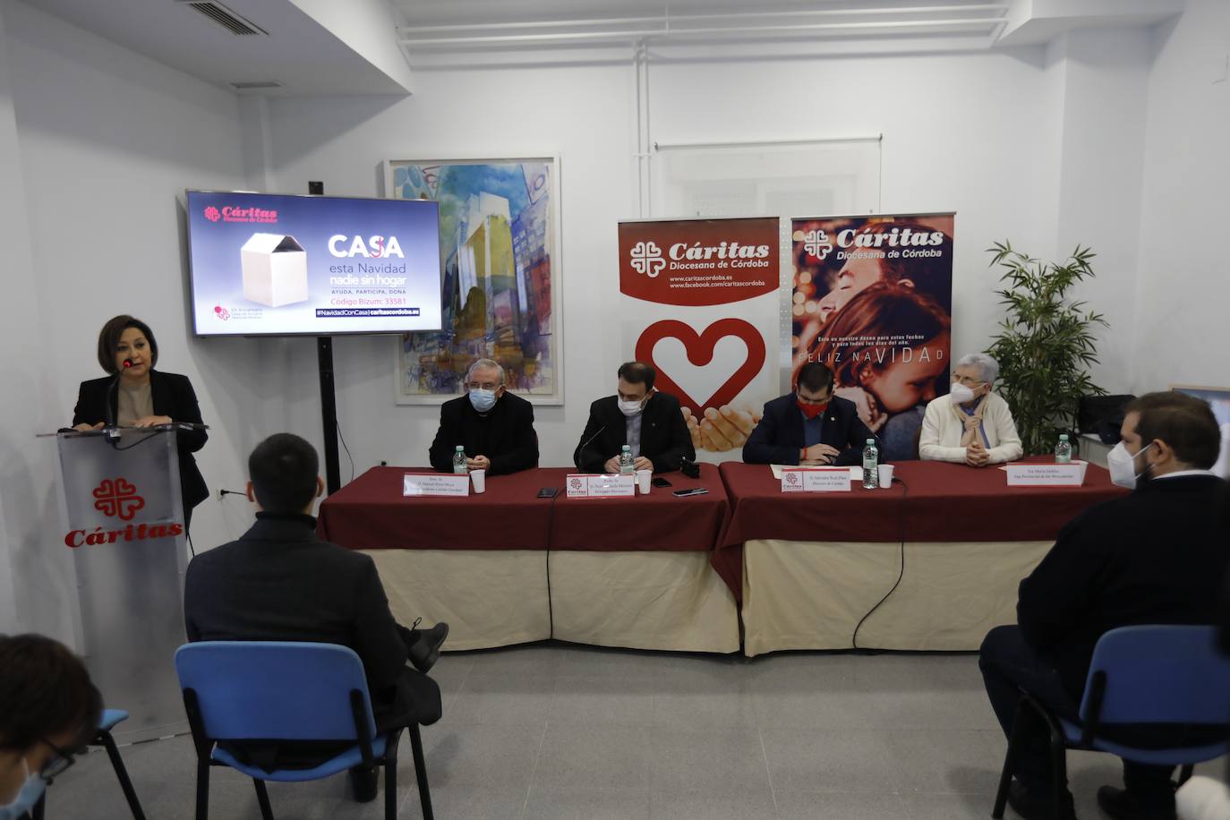 La casa de acogida Madre del Redentor de Córdoba, en imágenes