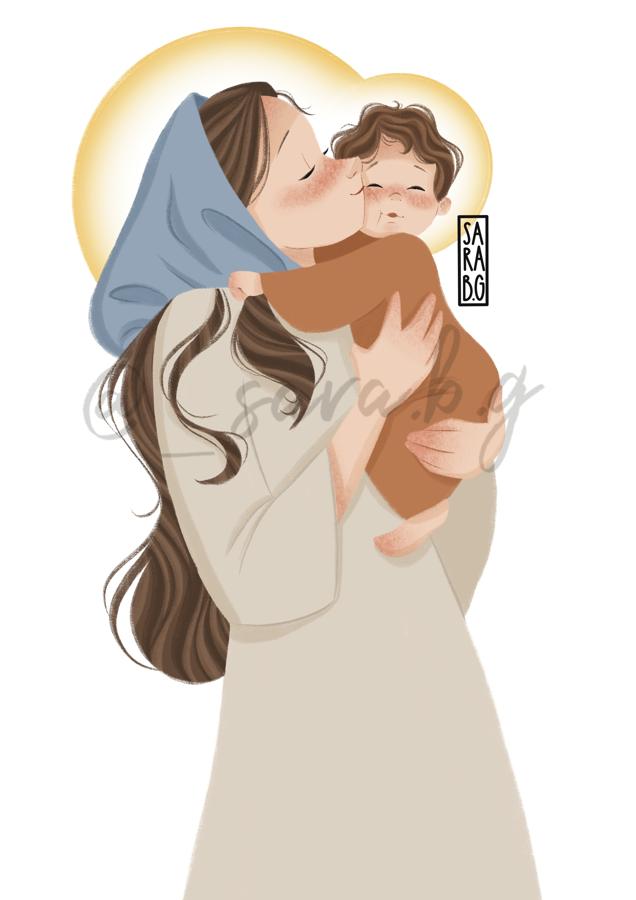 Sara Bargueño, una ilustradora de la fe católica