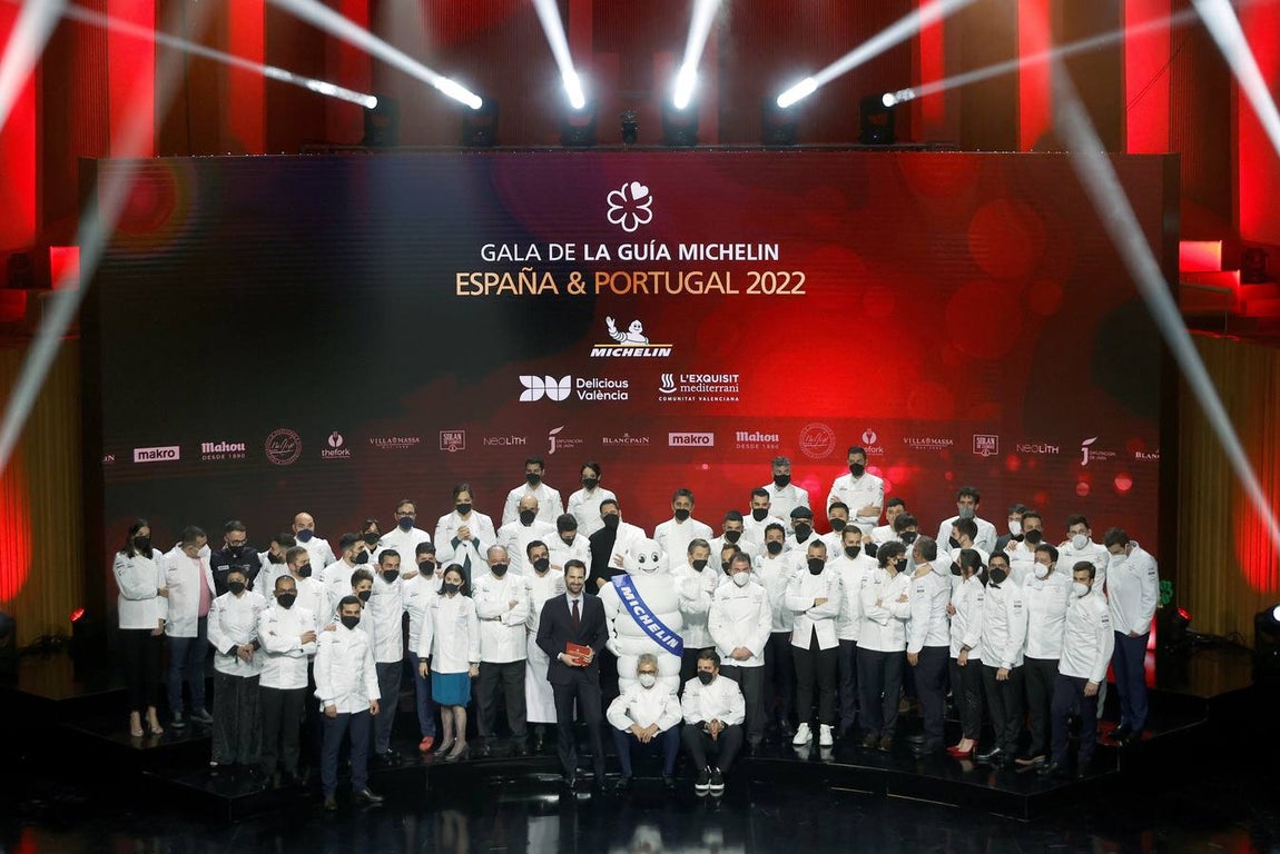 FOTOS: Así ha sido la gala de las estrellas Michelin 2022