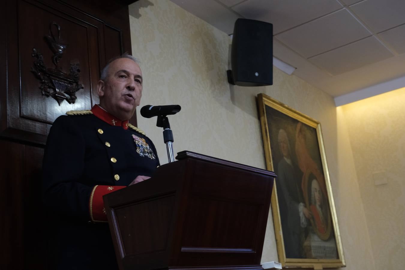 FOTOS: El coronel de la Guardia Civil Jesús Narciso Núñez ingresa en la Real Academia Hispanoamericana de Ciencias, Artes y Letras