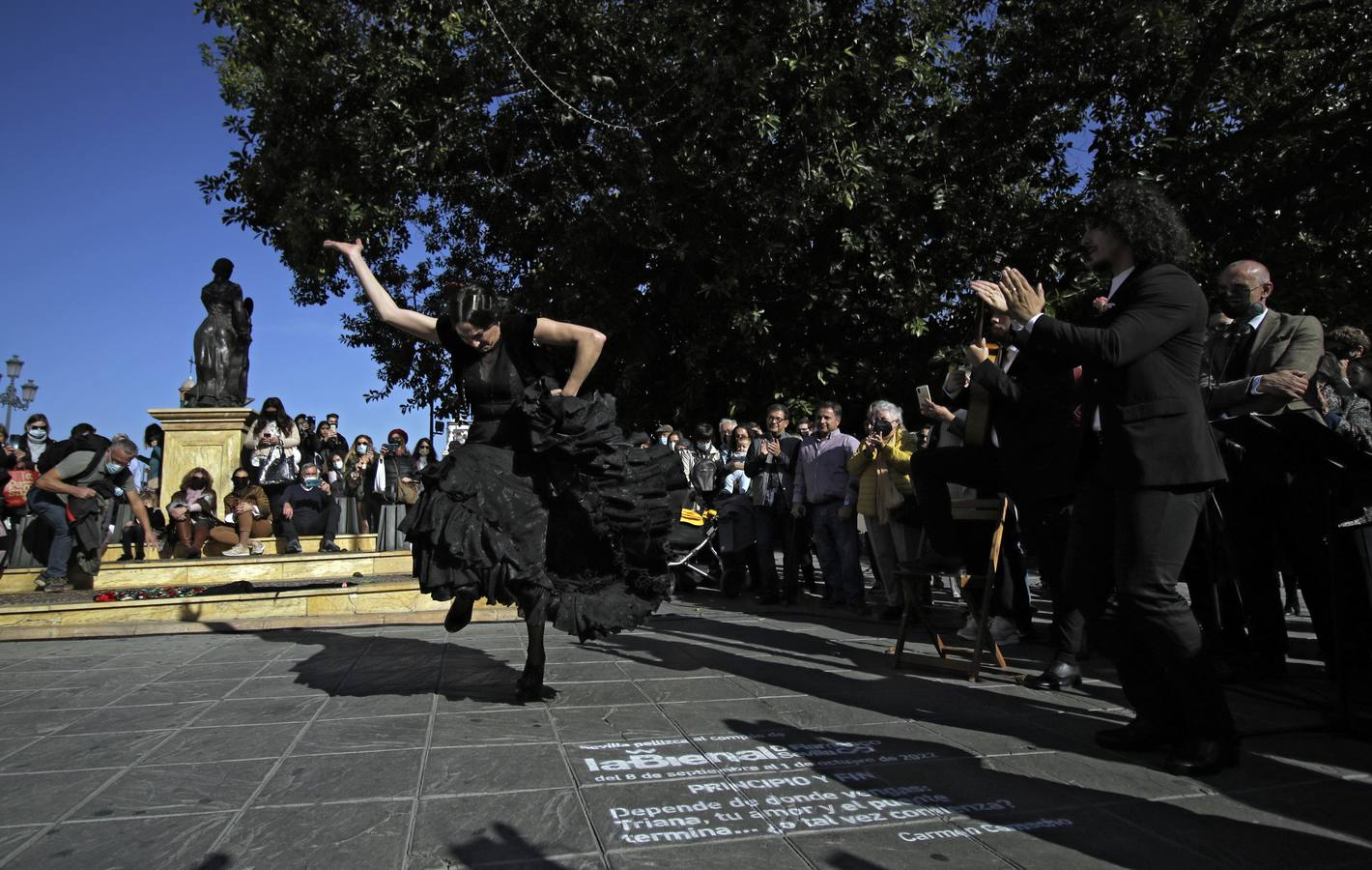 Presentación del cartel de la Bienal de Flamenco de Sevilla. JUAN FLORES