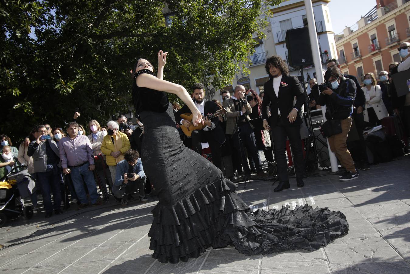 Presentación del cartel de la Bienal de Flamenco de Sevilla. JUAN FLORES