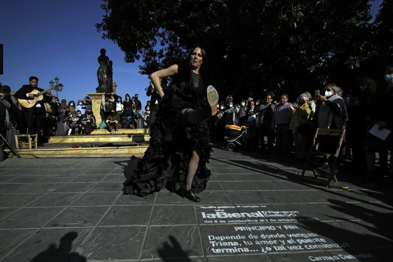 Presentación del cartel de la Bienal de Flamenco de Sevilla. JUAN FLORES