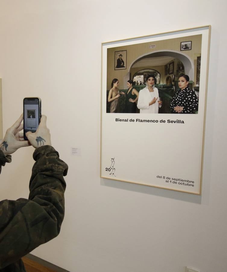 Presentación del cartel de la Bienal de Flamenco de Sevilla. JUAN FLORES