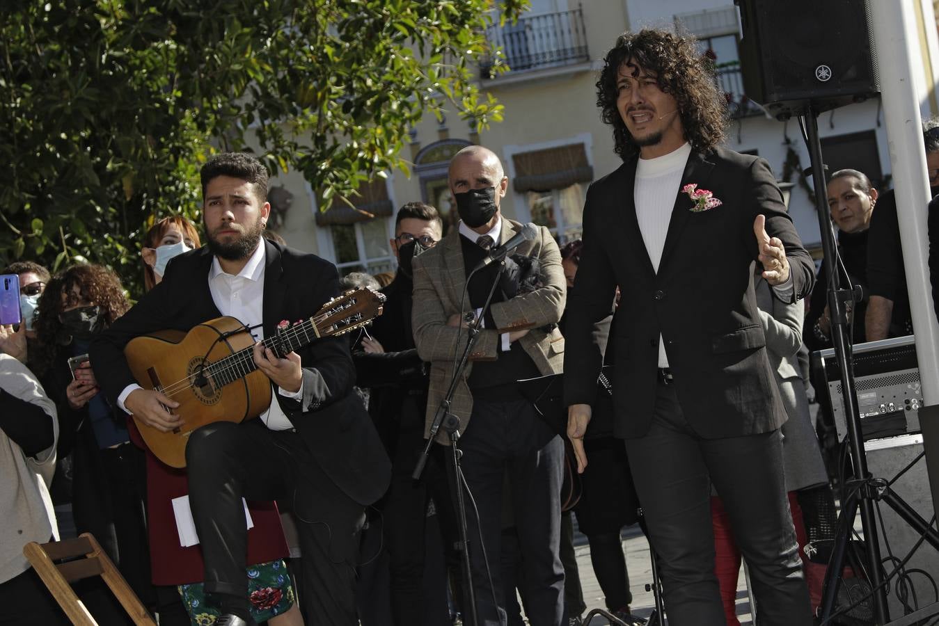 Presentación del cartel de la Bienal de Flamenco de Sevilla. JUAN FLORES