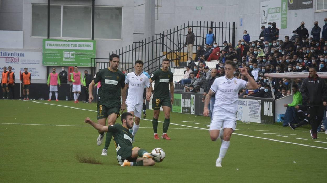 El partido del Córdoba CF contra el Ceuta, en imágenes