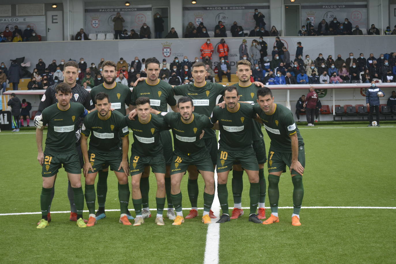 El partido del Córdoba CF contra el Ceuta, en imágenes