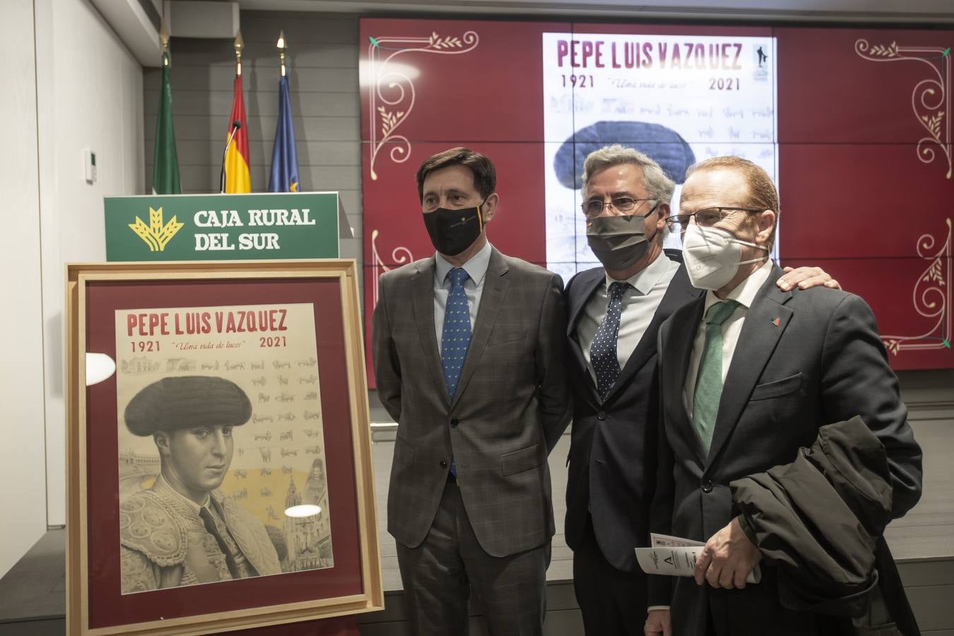 Presentación de los actos de homenaje a Pepe Luis Vázquez en el centenario de su nacimiento. VANESSA GÓMEZ