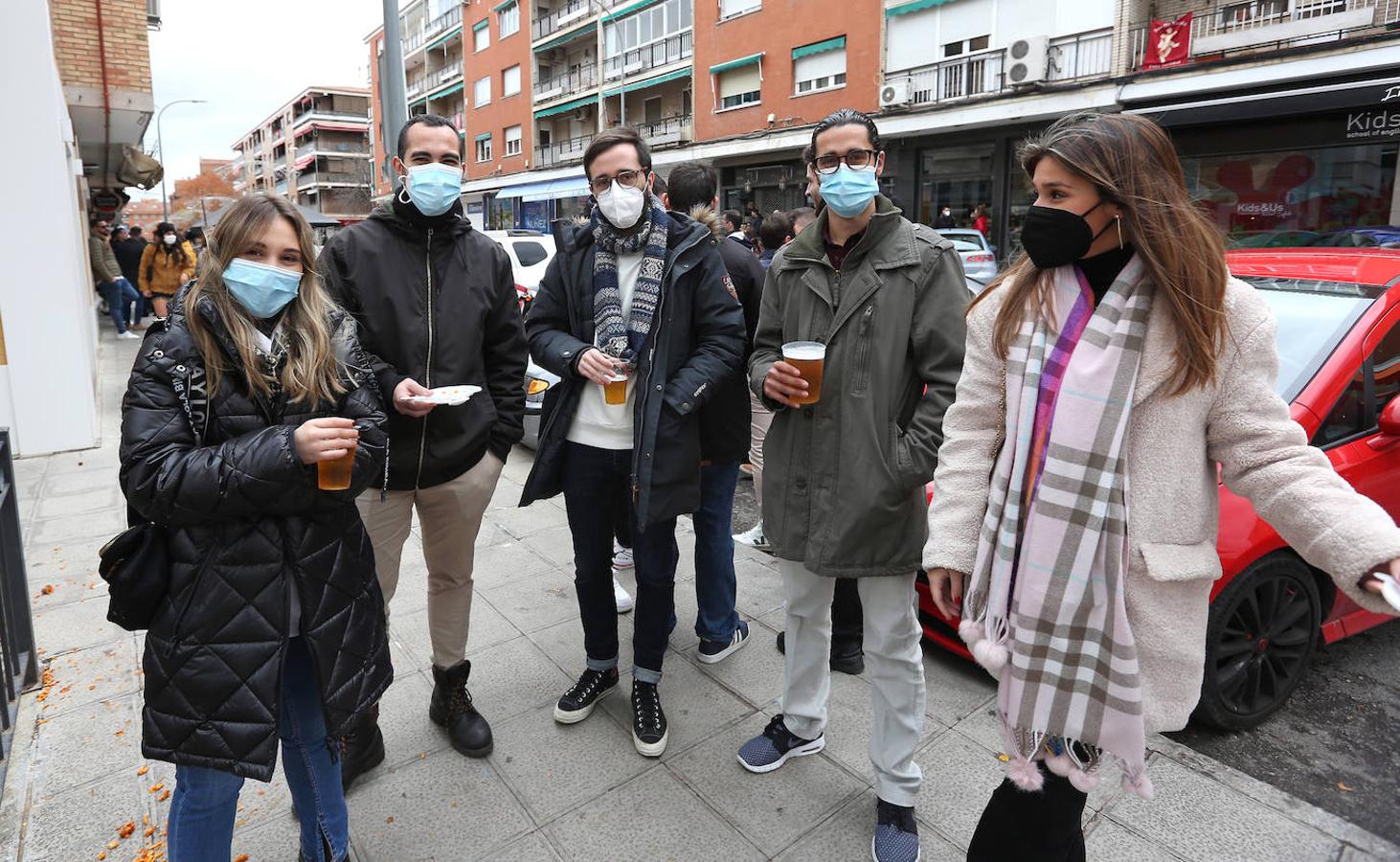 Así han sido &#039;las migas del ómicron&#039; en Toledo