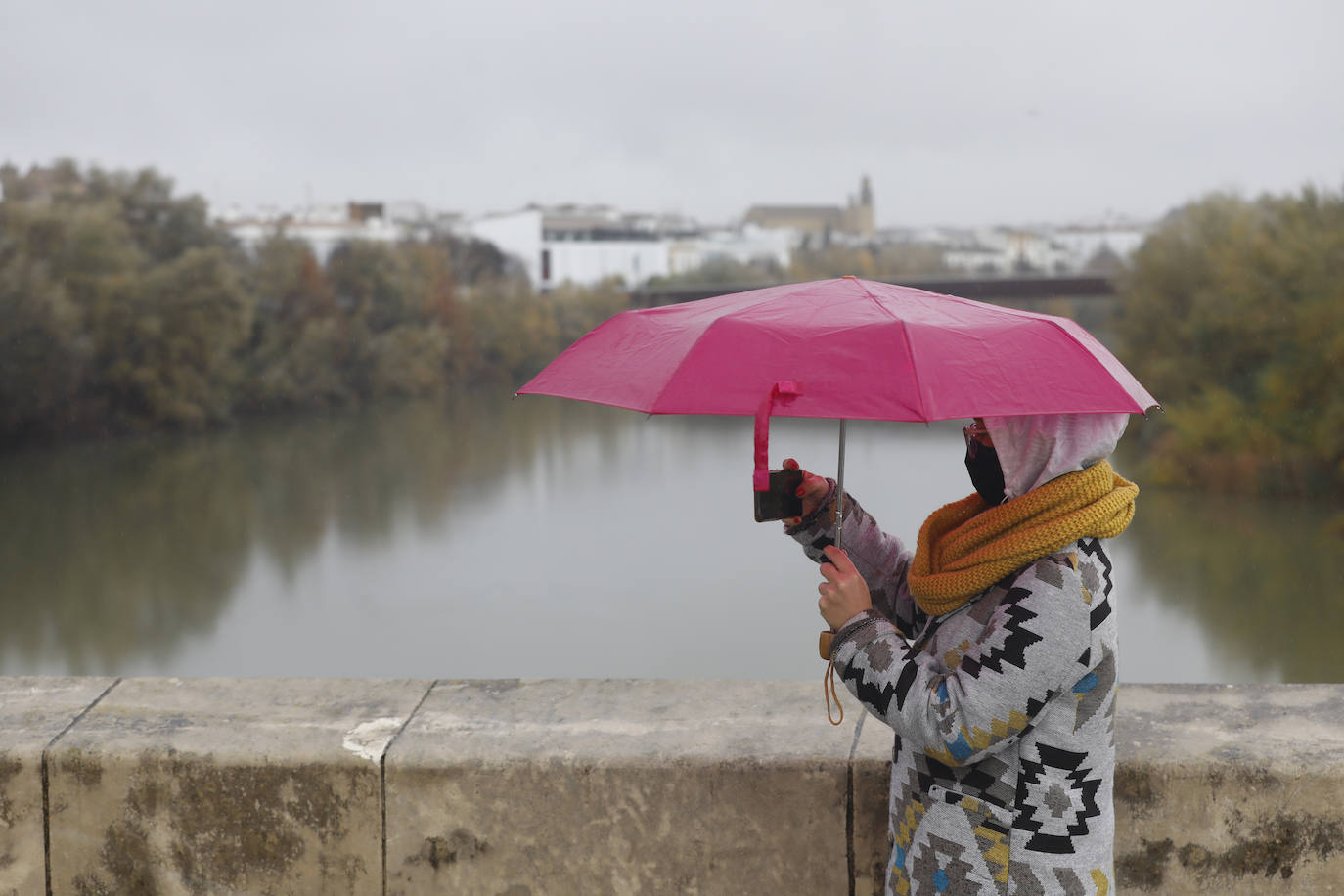 El impacto de las lluvias en el Guadalquivir en Córdoba, en imágenes