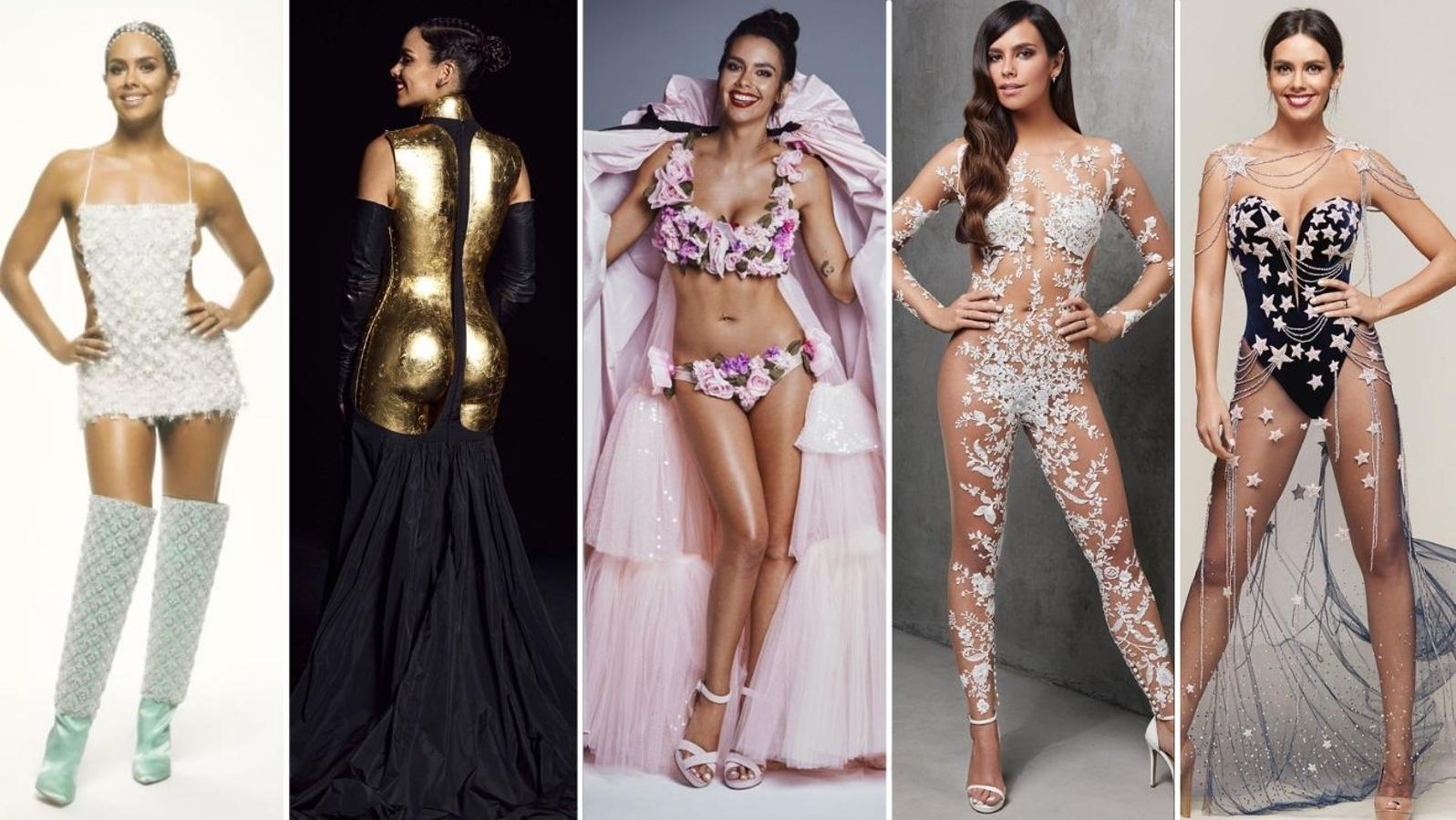 Cristina Pedroche y sus looks en las campanadas, toda una tradición. Corría el 2014 cuando Cristina Pedroche presentó por primera vez las campanadas en La Sexta con un diseño negro con transparencias y desde aquel momento, el estilismo elegido para la ocasión, se convirtió en uno de los puntos clave en los últimos minutos del año. Looks transgresores que la de Vallecas ha empleado siempre para dar algún tipo de mensaje reivindicativo y con los que además ha apoyado a la moda 'made in Spain'. A la espera de conocer el modelo que llevará para desdedir el 2021, ABC Estilo ha recopilado sus looks, que aunque opuestos entre sí, comparten un rasgo común: no son aptos para tímidas.