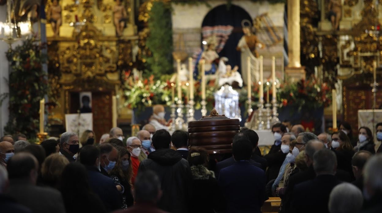 El funeral de Amador Jover en Córdoba, en imágenes