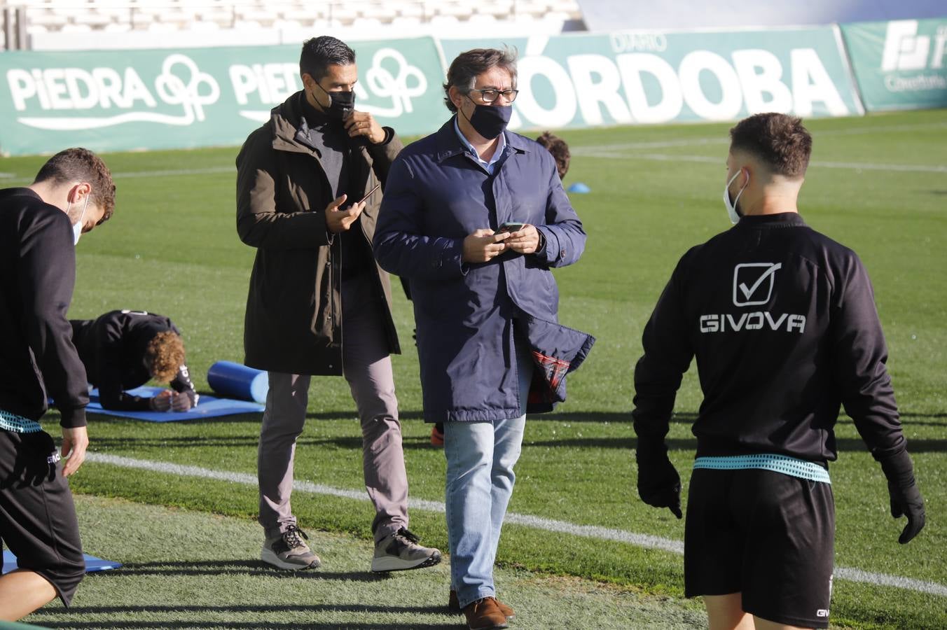 El regreso a los entrenamientos del Córdoba CF, en imágenes