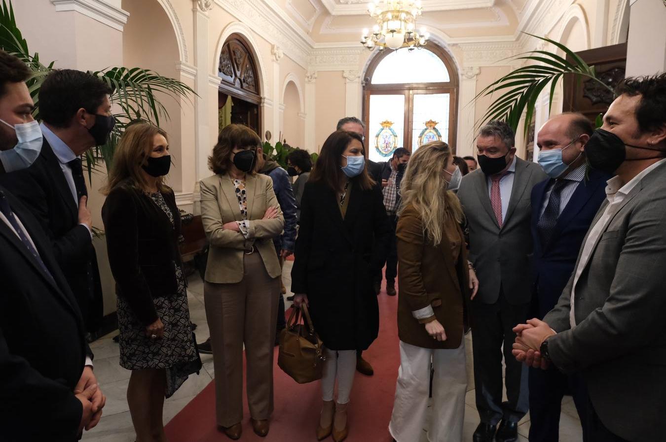 Fotos: Firma del convenio para el proyecto de la Ciudad de la Justicia de Cádiz