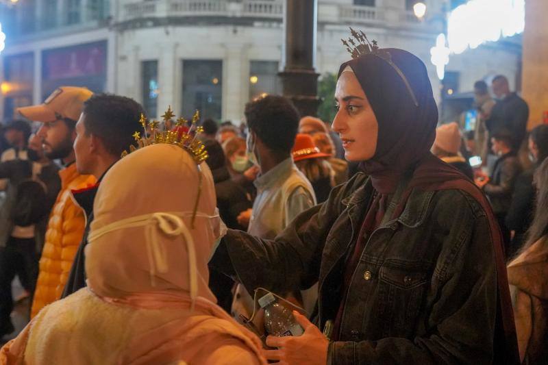 Ambiente festivo también en Sevilla. 