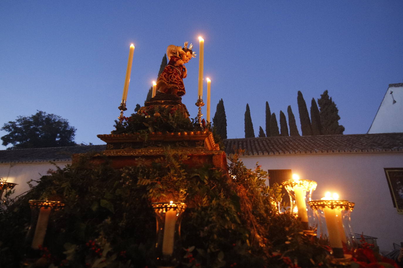 La procesión del Pastorcillo Divino en Córdoba, en imágenes