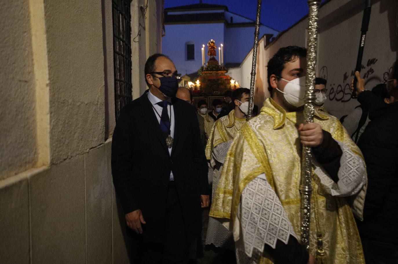 La procesión del Pastorcillo Divino en Córdoba, en imágenes