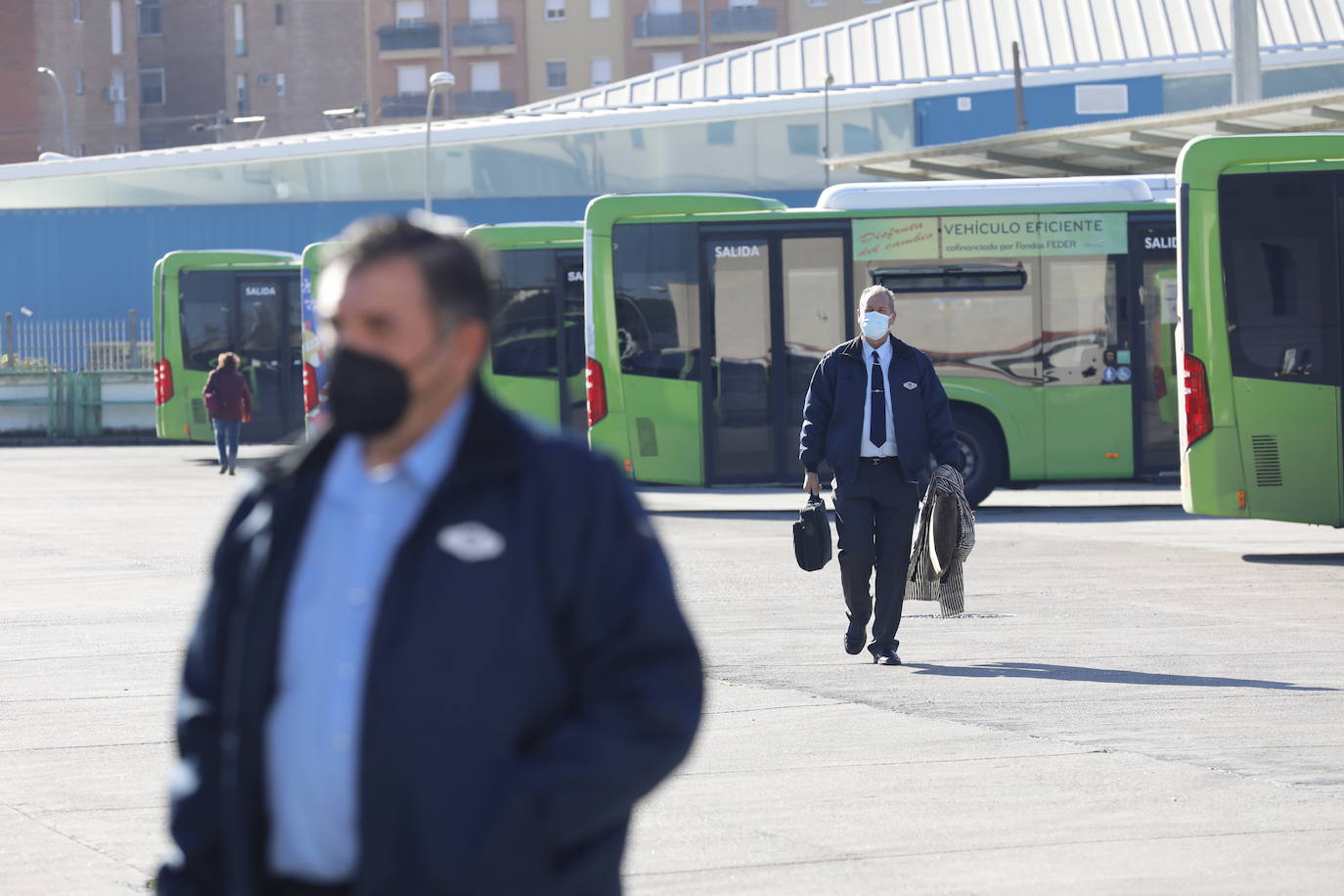 La huelga de Aucorsa en Córdoba, en imágenes