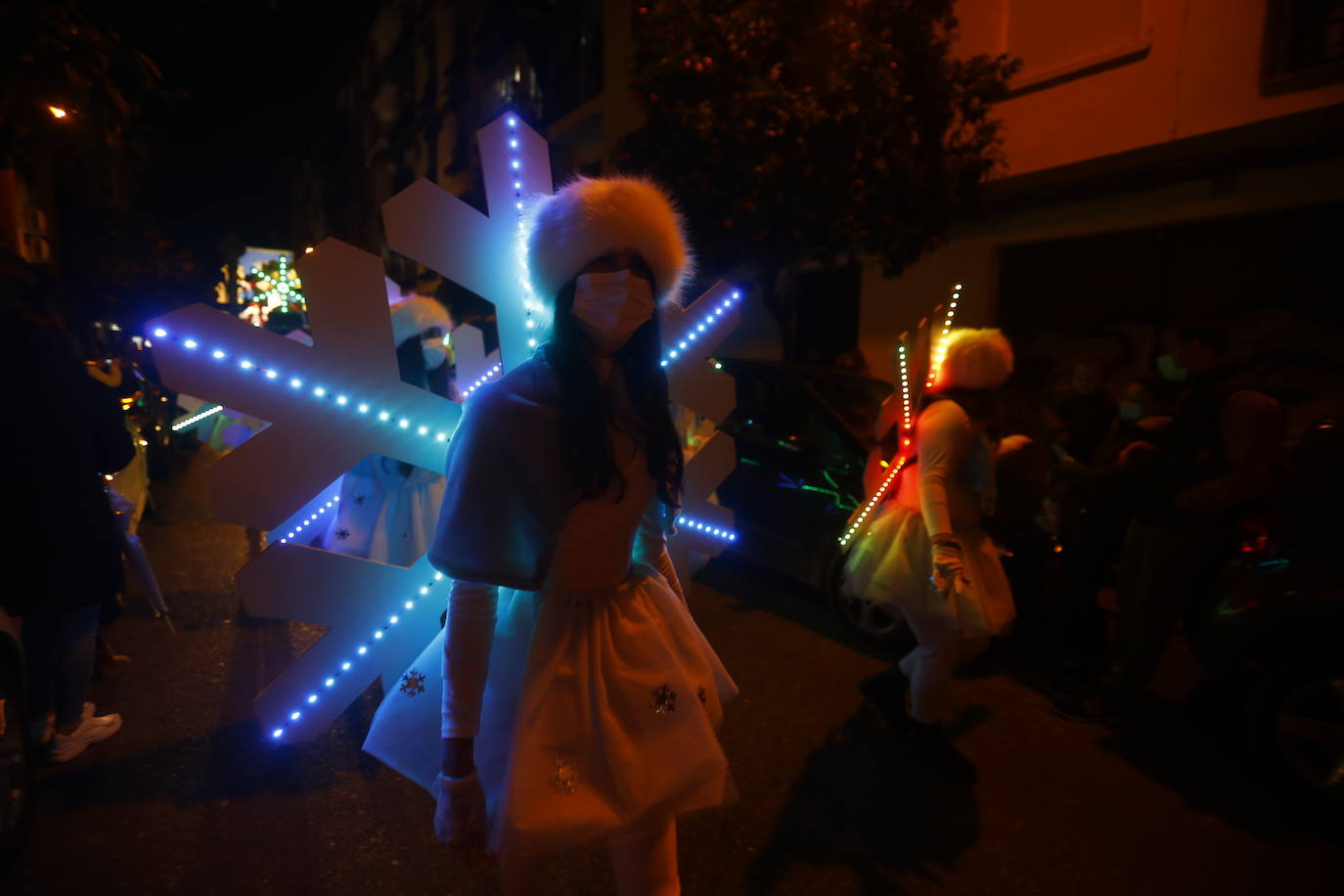 La Cabalgata de los Reyes Magos en el barrio de Ciudad Jardín de Córdoba, en imágenes