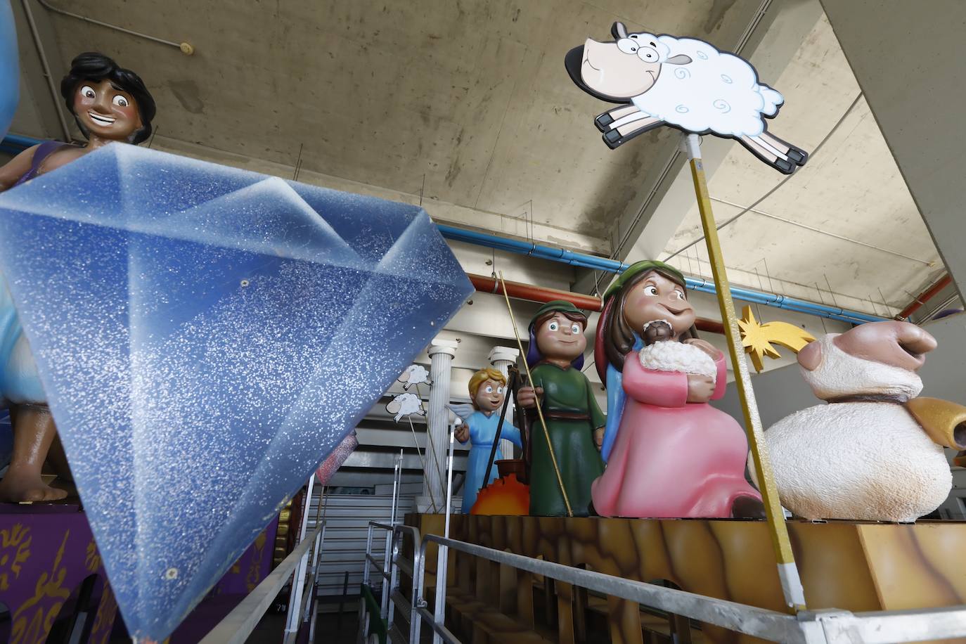 Los preparativos de la Cabalgata de Reyes Magos en Córdoba, en imágenes