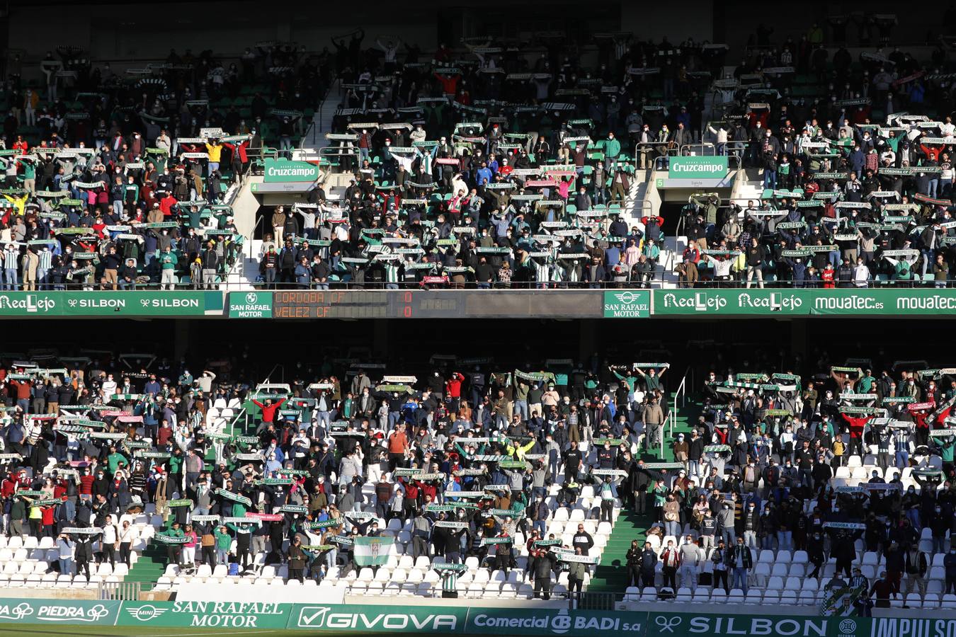 La victoria del Córdoba CF ante el Vélez CF (4-1), en imágenes