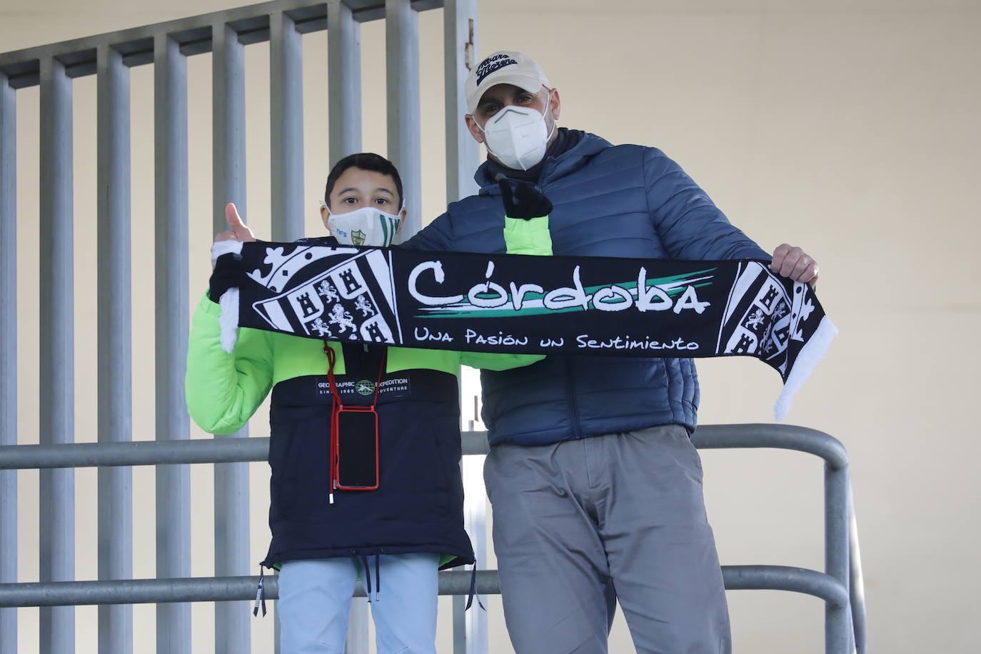 El ambiente en las gradas en el Córdoba CF - Vélez CF, en imágenes