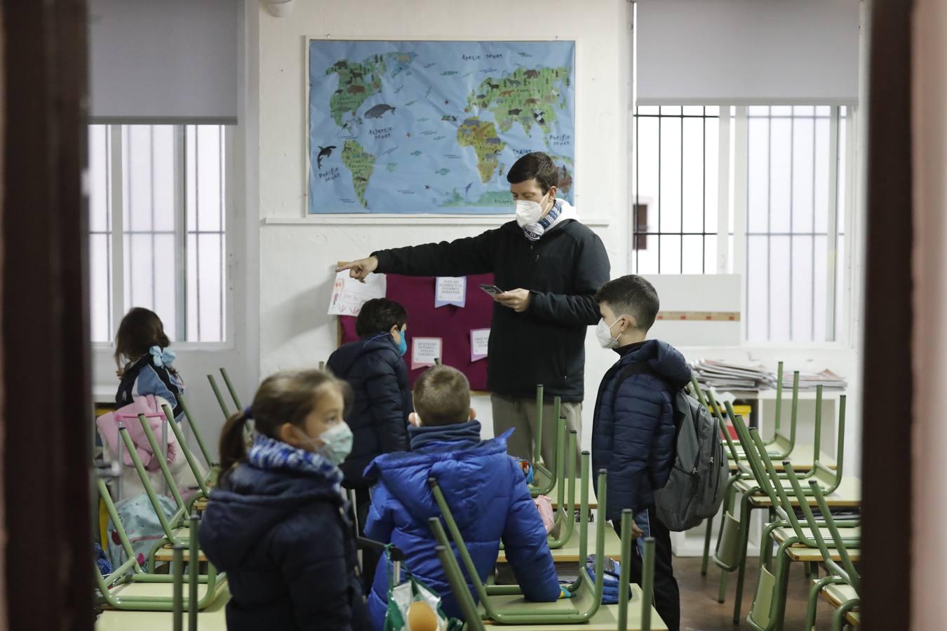 La vuelta a clase en Córdoba, en imágenes