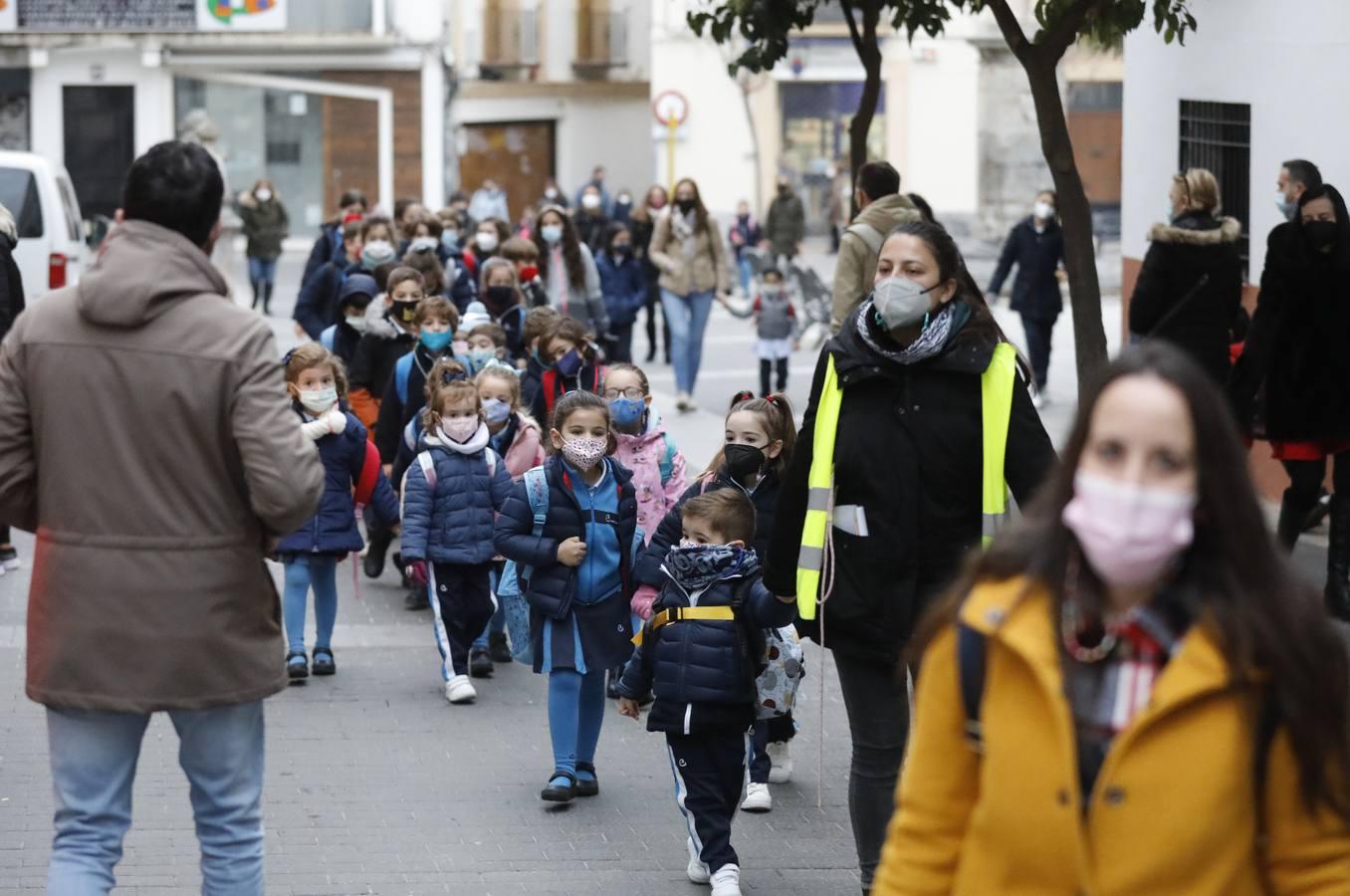 La vuelta a clase en Córdoba, en imágenes